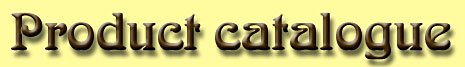 Product catalogue
